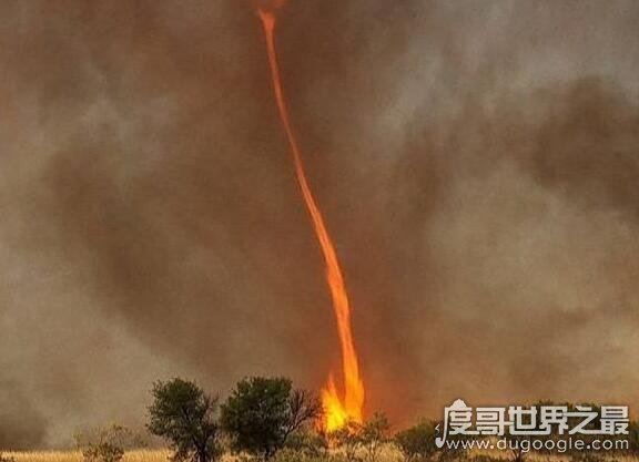 火焰龙卷风是怎样形成的，特大火灾所到之处皆为飞灰(视频)