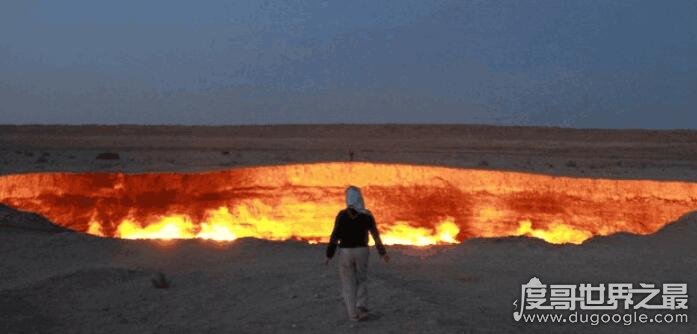 土库曼斯坦地狱之门的火还在烧吗，大火烧了整整48年还未熄灭