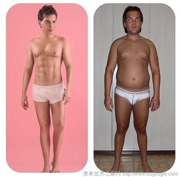 33岁真人肯尼海滩秀人工腹肌, Rodrigo Alves花280万做42次整容