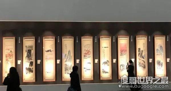 9.3亿最贵中国艺术品顺利成交，齐白石的《山水十二条屏》