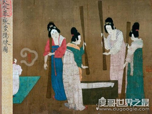 捣练图的作者是谁，唐代宫廷画家张萱(唐代仕女图代表作)