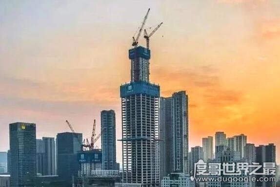 东北第一高楼沈阳宝能环球金融中心，耗资120亿建成高达565米