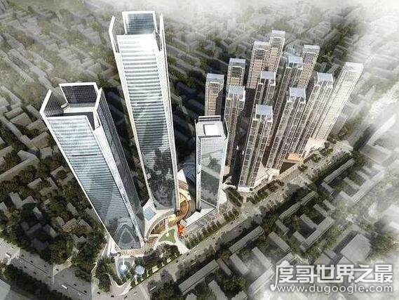 东北第一高楼沈阳宝能环球金融中心，耗资120亿建成高达565米