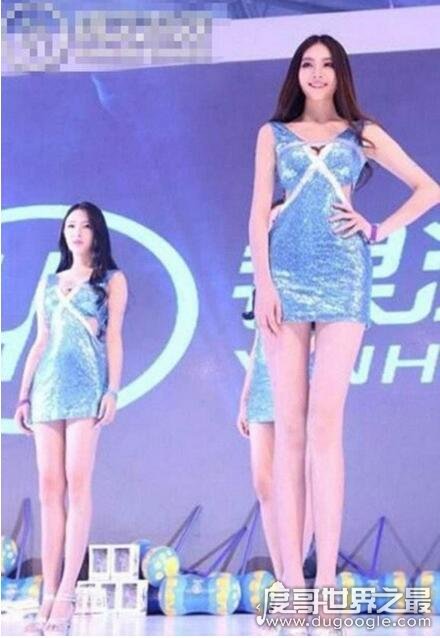 中国第一长腿小姐，董蕾(1.15米的大长腿打破世界纪录)