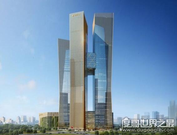 南京第一高楼，紫峰大厦高度450米(南京最高建筑排名)