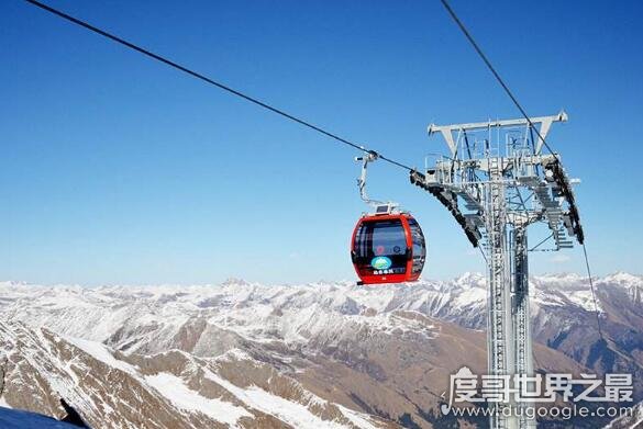中国十大建筑世界之最，达古冰山索道乃海拔最高的索道