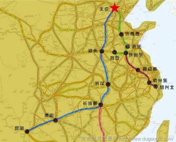 中国最长的高铁,京昆高铁全程2760公里,沿途风景美如画