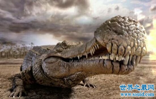 史前四大最大型鳄鱼， 你见过牙齿比成人还大的古鳄吗？
