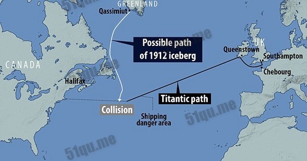 100多年前撞沉“泰坦尼克号”的冰山形成于10万年前