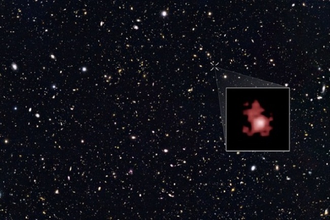美天文学家发现距地球最远星系 相距134亿光年