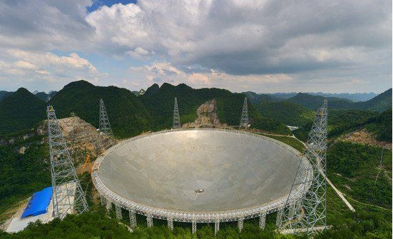 全球最大望远镜落户贵州 可寻找外星人