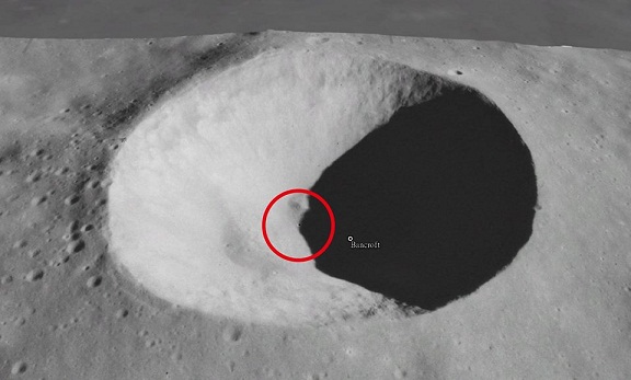 班克罗夫特环形山有进入月球地下基地入口?