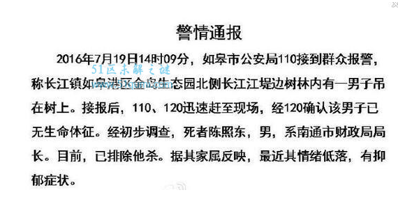 财政局长自缢身亡 王金维个人资料 抑郁症该怎样预防？