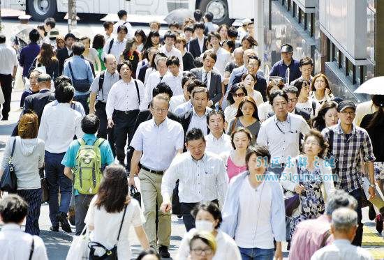 日本幽灵化问题 日本人口鲜活度急转直下