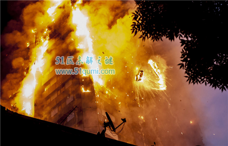 伦敦公寓楼火灾死亡12人或将更多 房子着火怎么逃生?