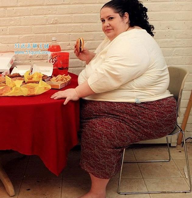 世界上最胖的女人:罗莎莉·布拉德福德 544公斤打破纪录