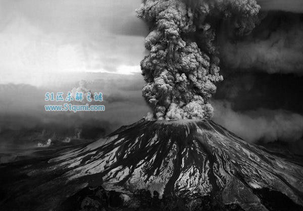 1980年圣海伦火山爆发 释放的热能是广岛原子弹1600倍