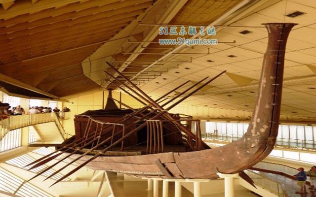 古埃及十大发现令人叹为观止 4500年前胡夫法老的船