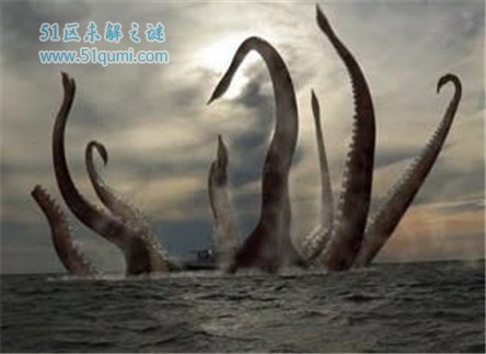 传说怪物挪威海怪Kraken 军舰都打不过它?