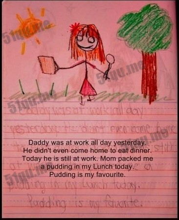 超恐怖的小女孩涂鸦日记