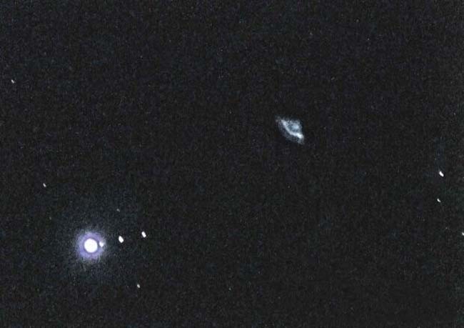新西兰北岛居民观测木星时拍到的UFO