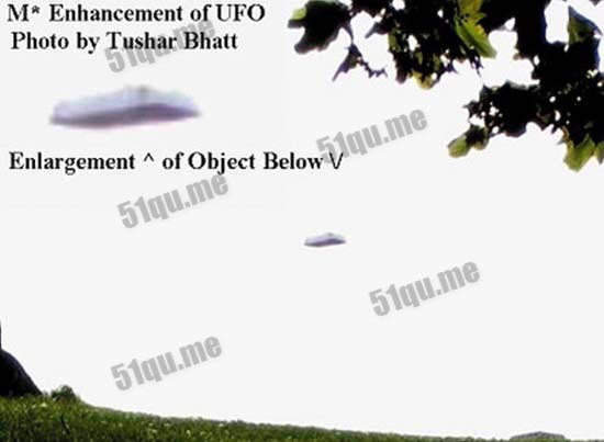 放大后的”矩形UFO”