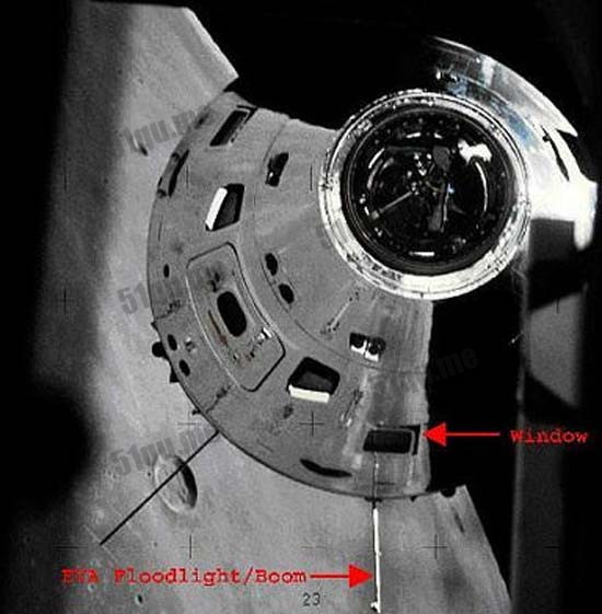阿波罗16所拍摄到的飞碟