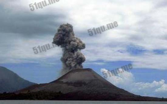 塔姆伯拉火山喷发