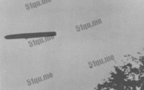 1967年7月3日在美国有民众声称拍到这种雪茄型UFO