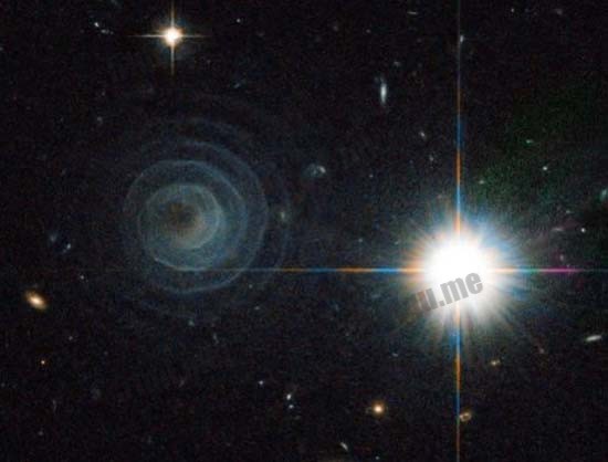 哈勃望远镜发现的幽灵螺旋