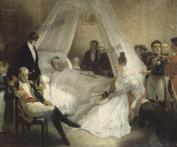 病床上的拿破仑