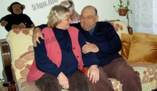 Frano Selak和他妻子Katarina