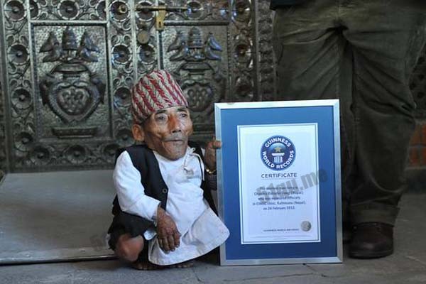 世界最矮男子丹吉（Chandra Bahadur Dangi）