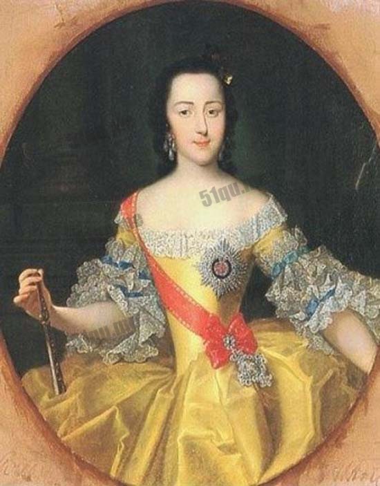 凯萨琳二世（Екатерина II Алексеевна, Catherine the Great）原名苏菲亚（Sophie Augusta Fredericka）