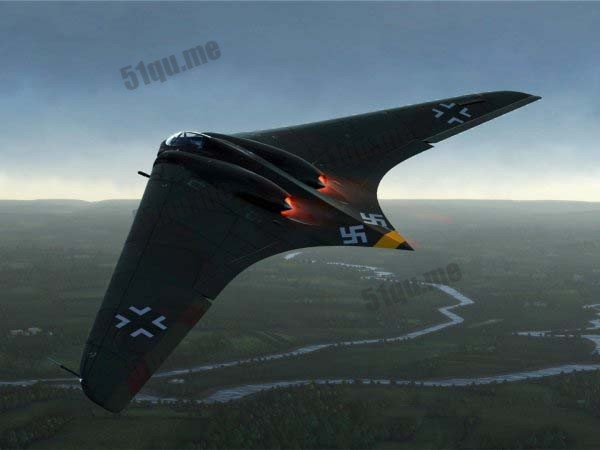 希特勒的隐形 “飞翼”轰炸机