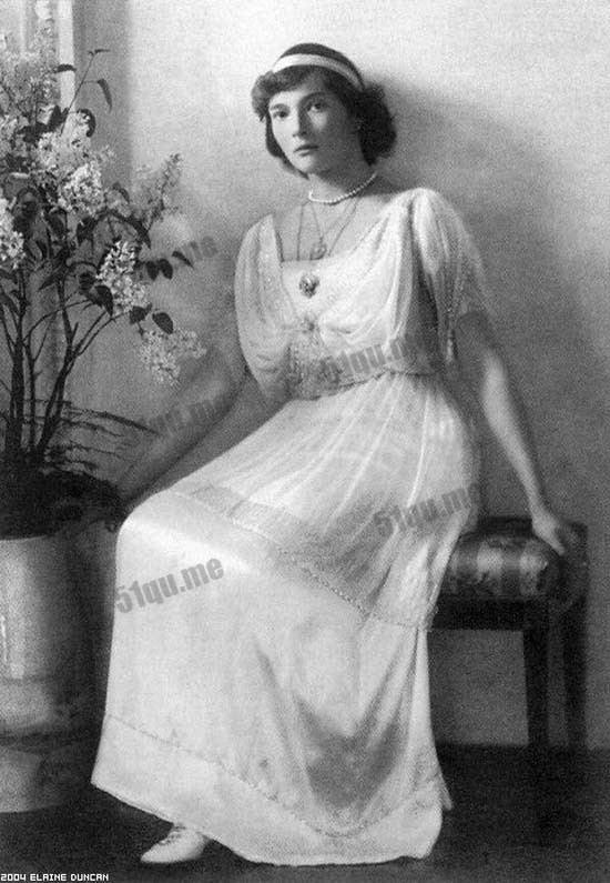 二公主塔季扬娜（1897年6月10日 –1918年7月17日，21岁）