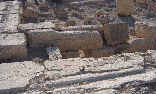 叙利亚神秘古建筑废墟遗址
