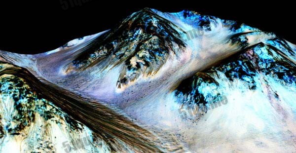 NASA确认火星表面杀光存在液态水