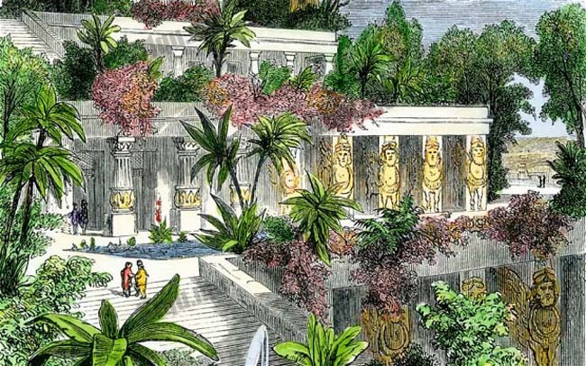 巴比伦空中花园（gardens of Babylon）