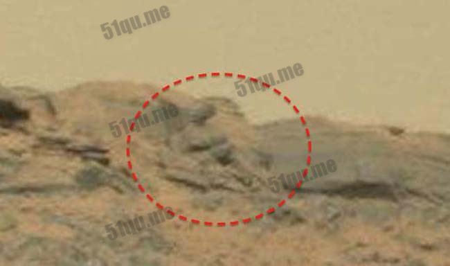 NASA火星照片发现巨型佛像