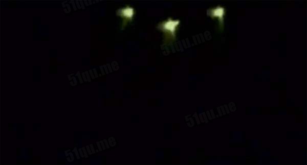 俄罗斯拍到发绿光UFO 目击者惊慌逃走