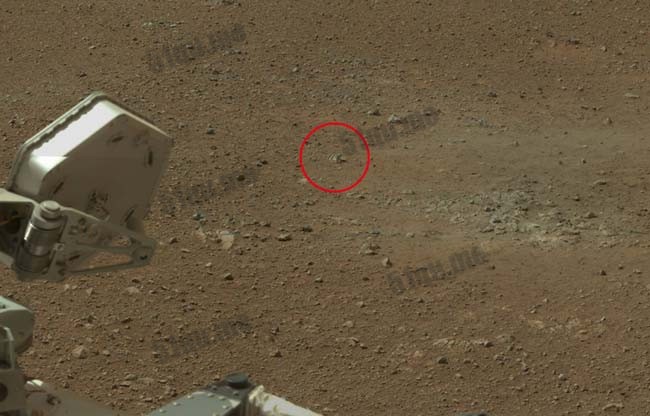 火星又发现不明机械装置