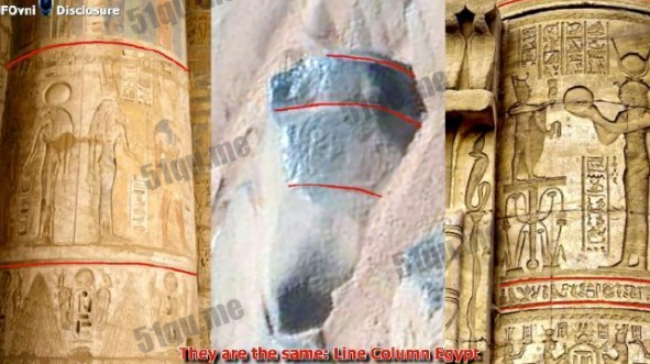 NASA在火星照片上发现古岩画与雕像