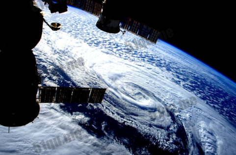 美国宇航员太空站拍摄的地球美景