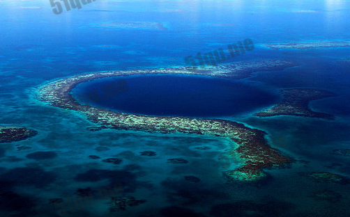 世界上最大的海底洞穴 巴哈马大蓝洞