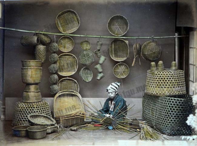 19世纪时期的日本社会写真