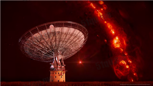 疑似外星人信号的神秘外太空电波被发现