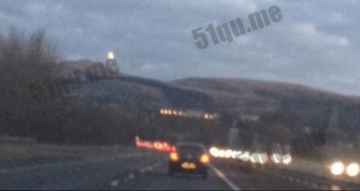 苏格兰再次拍摄到UFO 耀眼光球盘旋天际