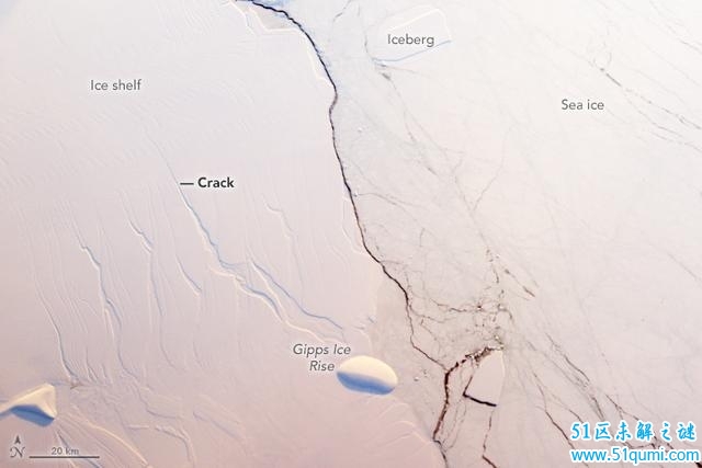 揭秘神秘的北极 北极大裂缝之谜