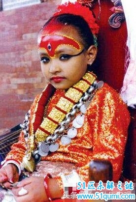 尼泊尔的女神选举 揭秘尼泊尔神秘习俗